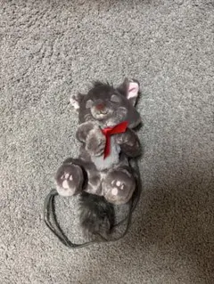 ディズニーリゾート　ベルリオーズ　ぬいぐるみ　ショルダーバッグ　猫