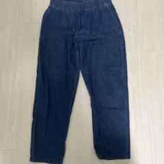 GU メンズ デニム イージーパンツ