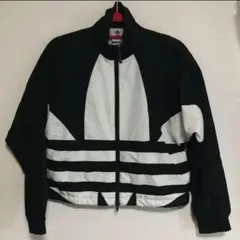 adidas　ラージロゴ　トラックジャケット　XS