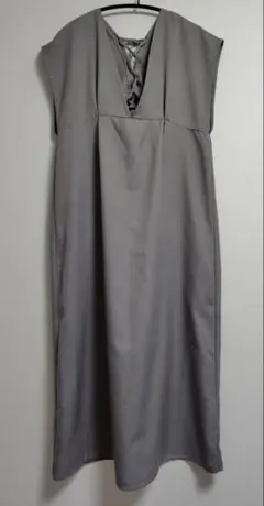 chocol raffine robe　ジャンパースカート　ライトグレー　Fのサムネイル