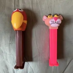 PEZ ペッツ キョロちゃん　ピンクパンサー 2個セットのサムネイル