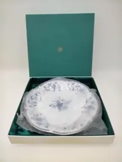 【送料無料】NARUMI 青花柄 24cm 大皿 化粧箱入りのサムネイル