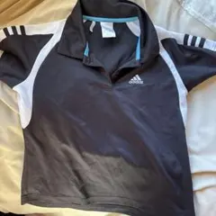 adidas Climalite ポロシャツ L 黒/白