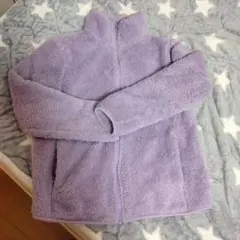 UNIQLO フリースジャケット S ラベンダー