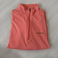 お値下げ中‼️mont-bell ハーフジップ長袖シャツ
