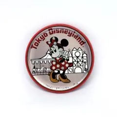 東京ディズニーランド ミニーマウス バッジ 1984年 当時物 レア 開園当初のサムネイル