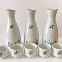 徳利 お猪口 セット 清酒 吉乃川 北の誉 賀茂鶴 酒器 陶器 おちょこ