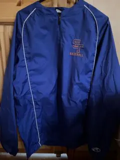 Rawlings ベースボールジャケット M 青