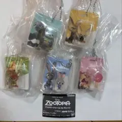 ズートピア ブリスターチャームコレクション　全5種コンプリートセット④