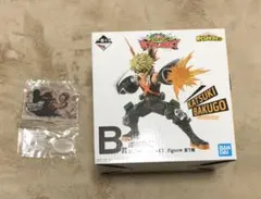 僕のヒーローアカデミア 1番くじ　爆豪フィギュア、切島アクリルスタンド