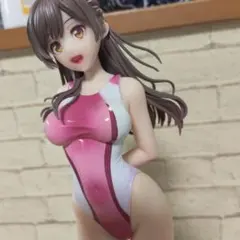 水原千鶴 競泳水着 フィギュアVer.1/7高さ約26cmABS&PVC塗装済み