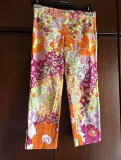 MOSCHINO 花柄 クロップドパンツのサムネイル