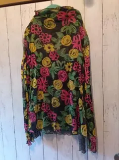 TSUMORI CHISATO ツモリチサト 花柄シルク100% ワンピース - メルカリ