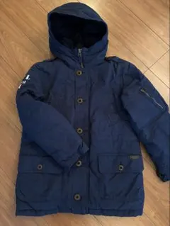 【美品・クリーニング済】ラルフローレン 中綿ジャケット 150 ネイビー