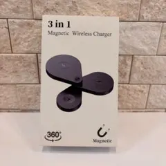 同時充電✨3 in 1 ワイヤレス充電器 iPhone Apple Watch