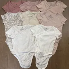 h&m ラップボディスーツ (68) 8枚セット