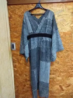 SOU・SOU モノクロパターン ロングワンピース SOU・SOU モノクロパターン ロングワンピース モノトーン