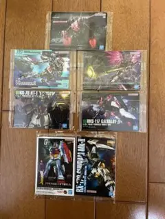 ガンプラパッケージアートグミ2カード7枚セット