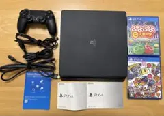PS4本体CUH-2000A 500GB+付属品【パズルゲームソフト2本付き】