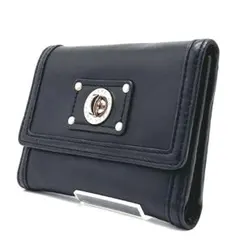 Marc by Marc Jacobs ターンロックレザー 三つ折り財布 黒
