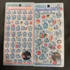 【国内正規品】ボンボンドロップシール　ハンギョドン　第二弾mini 2枚セット