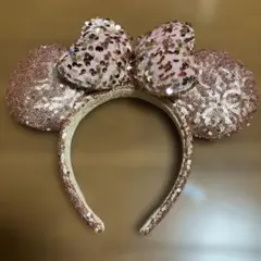 値下げ 東京ディズニーリゾート スパンコールミニーカチューシャ