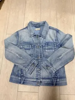 近年 美品 ヤヌーク デニムジャケット Emily Gジャン ストレッチ XS