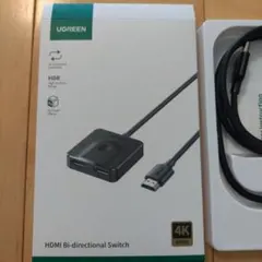 UGREEN HDMI切替器 4K 60Hz 双方向