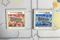 ポケットモンスター　オメガルビー・アルファサファイア　セット　カセットのみ