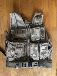 アメリカ軍 MOLLE Ⅱ FLCベスト ラジオポーチ/100RDポーチ実物良品
