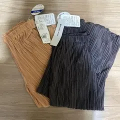 タグ付き未使用品　グローバルワーク　プリーツイージーパンツ　2点セット