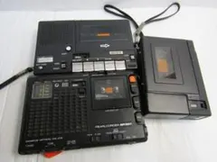 SONY カセットコーダーtc-1000b Sony TC-1000B Tape Recorder Portable Cassette Player Black