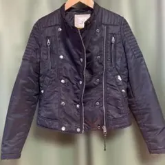 ★激安　美品　REPLAY リプレイ ナイロンダブルライダース XSサイズ★のサムネイル