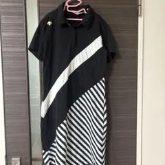 DESCENTE GOLF ワンピース ブラック Lのサムネイル