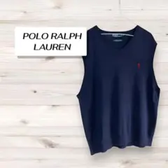 Polo by Ralph Lauren Vネック ベスト XXL