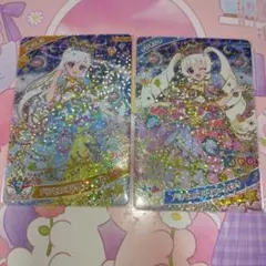 ひみつのアイプリ　ひみプリ　プリンセスバズリウムハートピンク　ムーンブルー