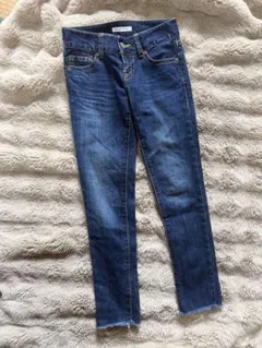 AZUL BY MOUSSY スキニーデニム ダークブルー