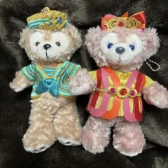 ダッフィー　シェリーメイ　35周年　ストラップ　ぬいぐるみ