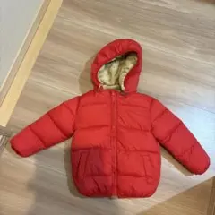 フード取り外し可能　中綿ジャンバー　裏ボア　90〜100センチ　ユニセックス