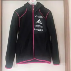 【美品】adidas フルジップ スウェットフード付 ジャケット Mサイズ