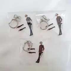 【 即購入可 】シクフォニ 人文字キーホルダー 暇72 3点セット