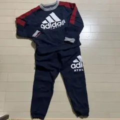 【汚れ、ほつれ無し】adidas キッズ ジャージセット 10