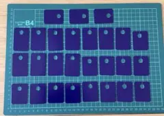 ハンドメイド♡バッククロージャー　紫色27枚＊⑩
