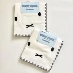 【新品】ミッフィー ハンドタオル 34×36cm ×2枚のサムネイル