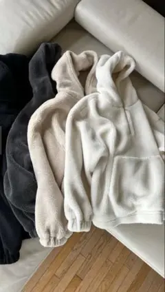 BB BOA FLEECE HOODIE ボアフーディー パーカー ボア