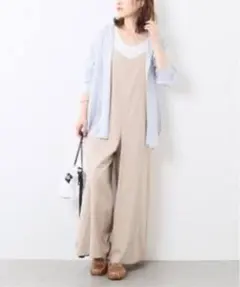 【ジャーナルスタンダード】サロペットパンツ ワイドパンツ オールインワンのサムネイル