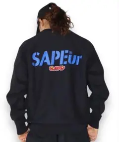 SAPEur ビックリマンコラボ　スウェット トレーナー　XLのサムネイル