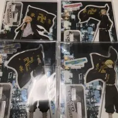 東京リベンジャーズ アクスタ 佐野万次郎 龍宮寺堅 場地圭介 松野千冬