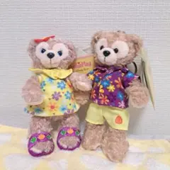 ハワイ限定】AULANI ダッフィー シェリーメイ ぬいぐるみ セット
