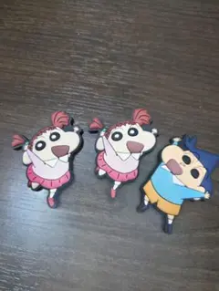 クレヨンしんちゃん マグネット3個セット 風間くん　ネネちゃん　3点セット